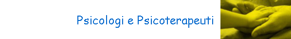 Psicologi e Psicoterapeuti